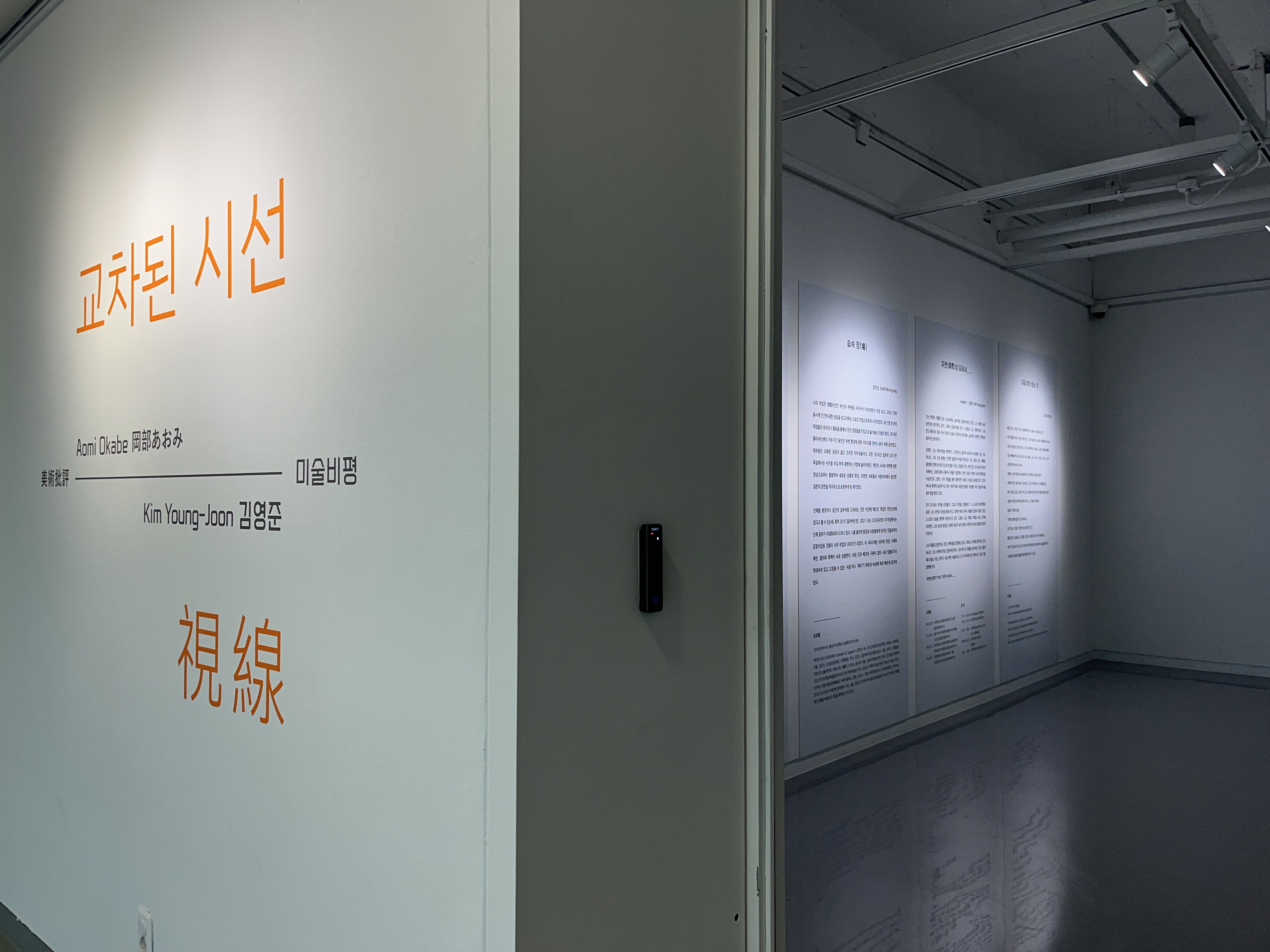 [2023해외문화예술교류전]시선 視線 - 교차된 시선