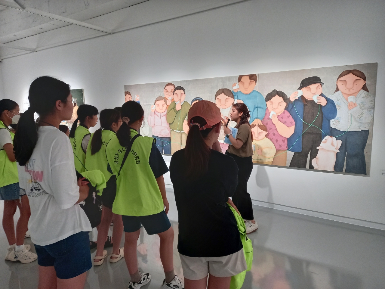 [2023청년작가전]새로운 예술플랫폼-금빛 7인의 작가 전시해설3