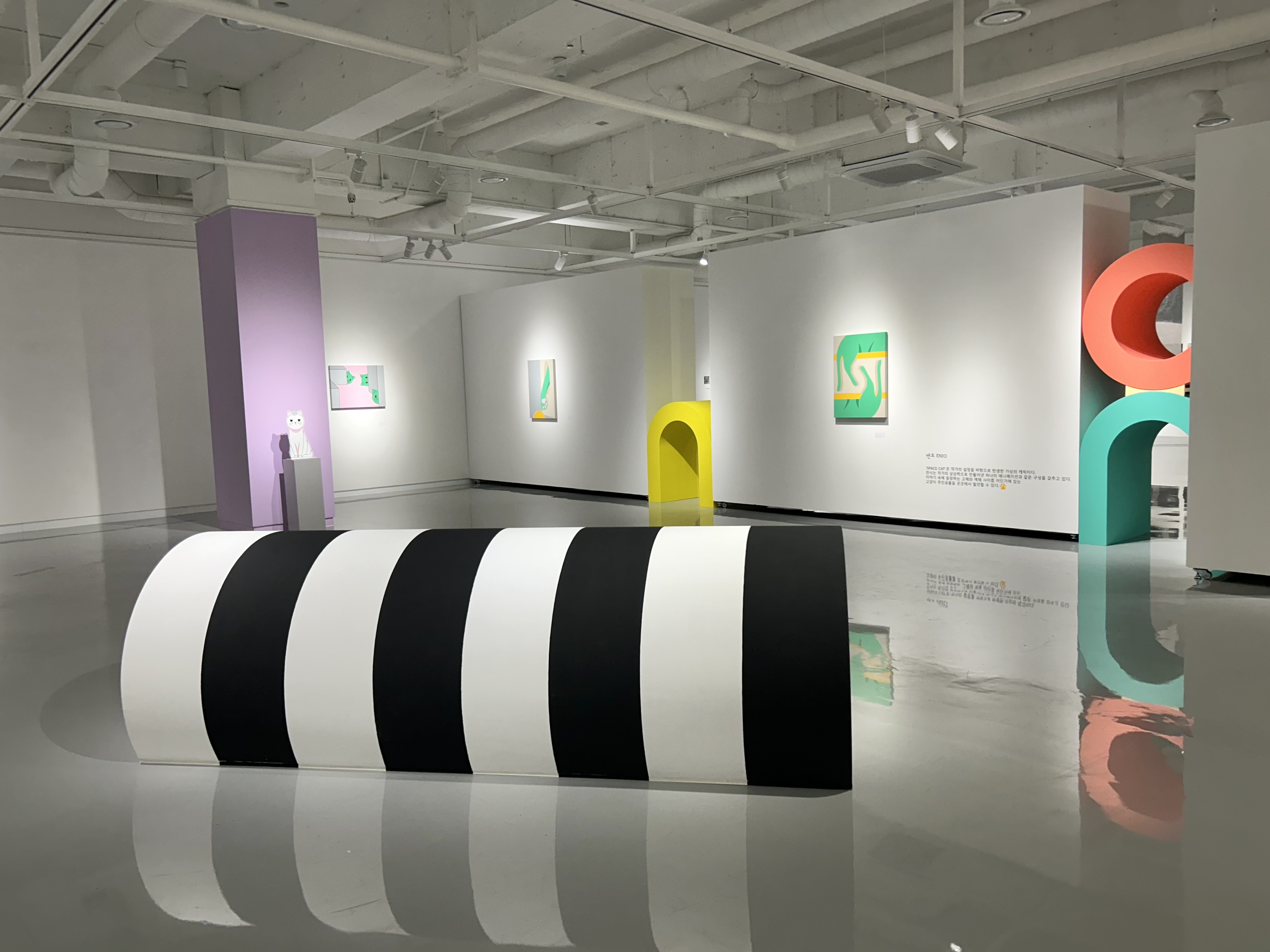 [2024교육전시]고양이 비밀정원-전시실1