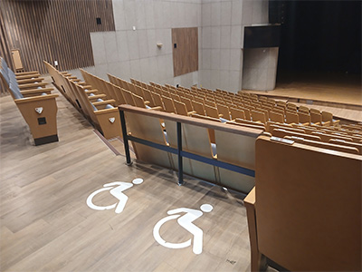 공연장 장애인석